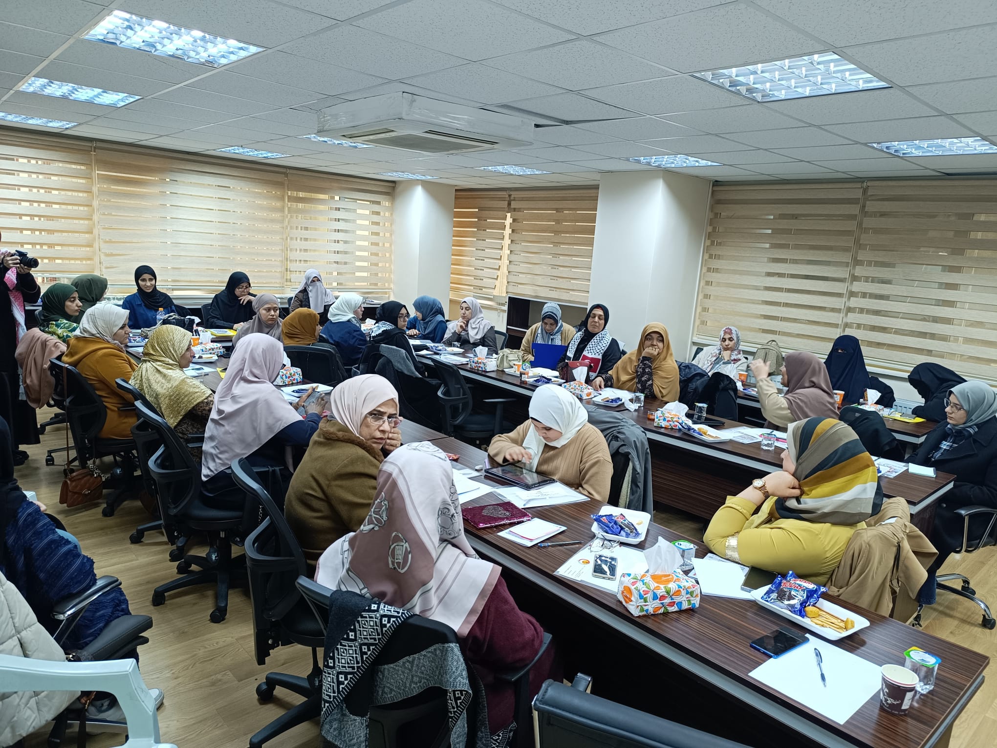 Kudüs Nuru Kadın ve Çocuk Derneği bünyesinde bulunan Kudüs ve Filistin’e Destek Kadın Kuruluşları Birliği - Türkiye Filistin eğitim programını düzenledi